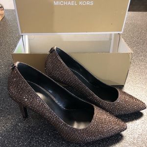 Rhinestone Michael Kors heels - Worn ONCE!